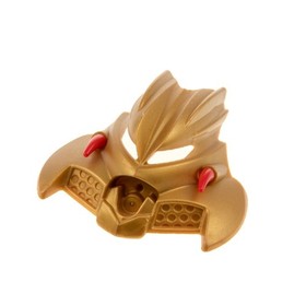 1x Lego Bionicle Figure Mask Olmak Pearl Gold Kanohi Mask 8734 8624 4279763 53583