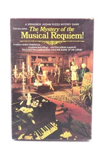 Mystery of the Musical Requiem Mystery Puzzle Vintage 500 Pieces - Picture 1 of 3