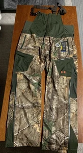 2013 Under Armour ArmourStorm Hunting Waterproof Realtree Camo Bibs 1220585 XL - Picture 1 of 14