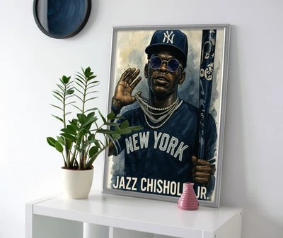 Jazz Chisholm Jr Poster or Canvas - New York Yankees Wall Art - Image 1 of 4