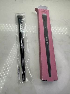 Escova facial corretiva Sephora Collection Pro #71 para cobertura suave e natural - Imagem 1 de 4