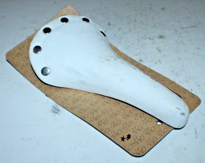 Sillín de Bicicleta Fyxation Fixie Beige 270x150mm Cuero Cromoly Ergo Envío Rápido a EE. UU. Foto 1 de 4