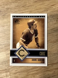Andre Dawson 2002 SP Legendary Cuts Legendary Bat #B-AND Chicago Cubs Relic - Picture 1 of 2