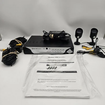 Bunker Hill Security H 264 4CH Digital Video Recorder Box DVR with extras - Image 1 of 4