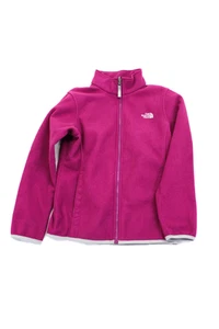 The North Face® Girls Long Sleeves Full Zip Basic Jacket Pink Size 14 - Picture 1 of 6