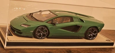 Lamborgini Countach LPI 800-4 Verde Medio MR Collection Models 1:18 MRLAMBO052D - Immagine 1 di 4