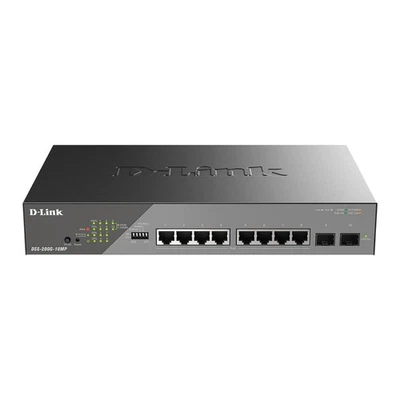 Switch D-Link DSS-200G-10MP/E - Bild 1 von 4