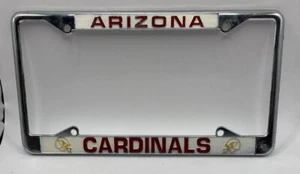Arizona Cardinals NFL Chrome Metal License Plate Frame FAST SHIPPING!!! - Picture 1 of 5