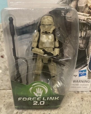 Star Wars Force Link 2.0 STORMTROOPER MIMBAN 3.75" Action Figure *NEW* SOLO 2017 - Image 1 of 4