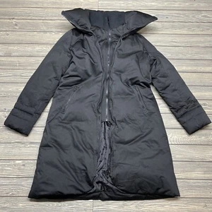 Soia & Kyo Women’s Long Down Fill Insulated Full Zip Winter Coat Size XL Black - Picture 1 of 8