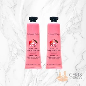 2x CRABTREE & EVELYN Pera y Magnolia Rosa Terapia de Manos 0.9 OZ cada uno (Sin Caja) - Imagen 1 de 1