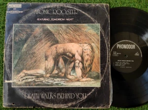 Atomic Rooster - Death Walks Behind You Rare Israel Press LP Hammond Prog - Imagen 1 de 5