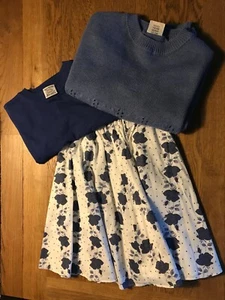 Vintage 80's Next Girls complete 3 piece outfit excellent condition - Picture 1 of 8