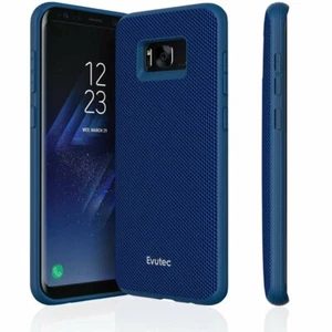 Case Evutec Aergo Ballistic Nylon for Samsung Galaxy S8+ w/AFIX Vent mount -BLUE - Picture 1 of 9