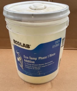 Ecolab Eco temp phase I rinse additive 6113920 machine warewashing 13920 damage - Picture 1 of 3