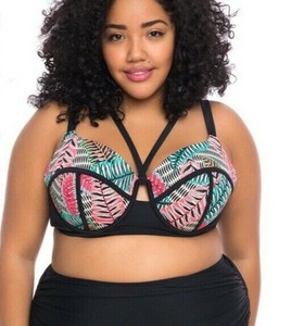 penneys plus size swimsuits