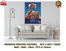 E.T. the Extra Terrestrial Classic Movie Large Poster Art Print Gift A0 A1 A2 A3