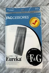 Vaccessories Vacuum Bags. 3 Pack. Type F&G for Eureka Uprights - Picture 1 of 8