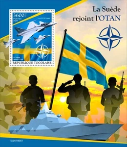 2025 02 - TOGO - SWEDEN JOINS NATO I 1V complet set MNH **T - Picture 1 of 1