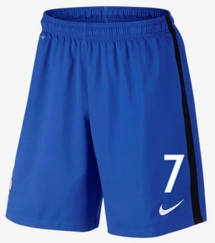 NIKE ANTOINE GRIEZMANN FRANCE HOME GAME SHORTS EURO 2016 Cover