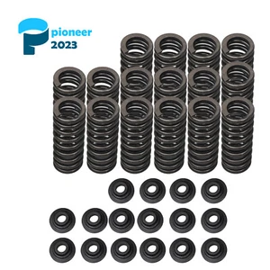 D Series Valve Springs Steel Retainers Kit for D16 D16Y D16Y8 D16Z D16Z6 SOHC - Picture 1 of 6