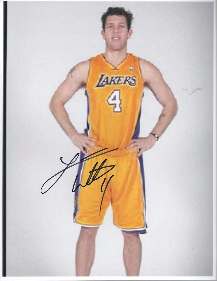 Luke Walton Firmado 8x10 Autografiado Lakers Okc Thunder Coach NBA Champs Automático  Foto 1 de 1
