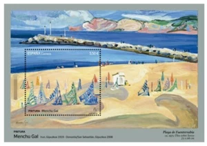 🇪🇸 ESPAÑA 2024 - PINTURA - MENCHU GAL - PLAYA DE FUENTERRABÍA - NUEVO MNH - Imagen 1 de 1