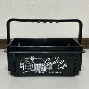 The Loveless Cafe Nashville piccolo cestino spesa vintage in plastica a mano - Foto 1 di 7