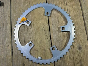 SHIMANO Biopace Chainring 52T 5 Arm 130 mm BCD Japan Vintage MTB Bike Bicycle - Picture 1 of 9