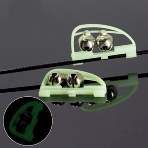 10 Pcs Fishing Accessories Rod Bells Sea Double for Rods - Picture 1 of 11