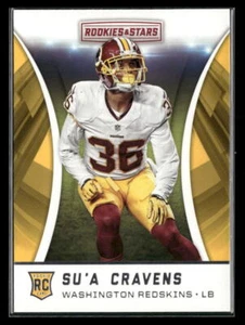 2016 Panini Rookies & Stars #279 Su'a Cravens Washington Redskins Rookie - Picture 1 of 2