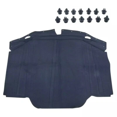 Hood Heat Shield Insulation Pad 14 Push Clip Kit for Mercedes sL320 sL500 sL600 — 第 1/4 张图片