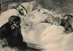 Käthe KOLLWITZ - Arbeitslos - 1910 Kunstwart Callwey Lichtdruck - Picture 1 of 1