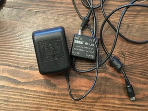 Sega Genesis Model 2 OEM RF Unit MK-1632 AV Kabel Adapter Switch und Netzkabel - Bild 1 von 8