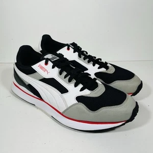 PUMA R78 Futr Low-Top Running Shoes Grey/Black/White Men's Size 13 374895-15 - Picture 1 of 10