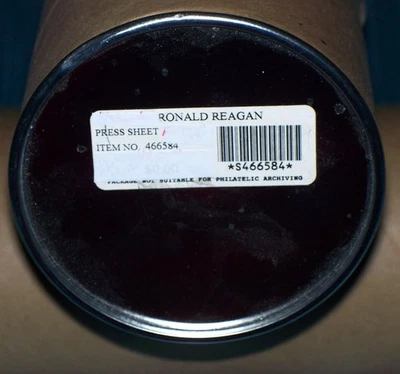 US 2011 - Ronald Reagan Centennial Press Sheet - Sc 4494, Unused MNH (#2) - Image 1 of 2