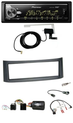 Pioneer Bluetooth DAB USB Lenkrad Autoradio für Smart ForFour W454 2004-2006 sch - Bild 1 von 4