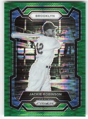2024 Panini Prizm No110 Джеки Робинсон 25/25 Brooklyn Dodgers - Изображение 1 из 2