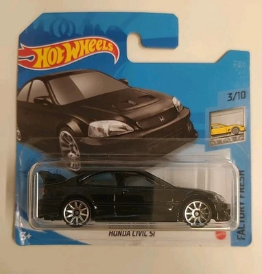 Hot Wheels 2021 Honda Civic Si Nera 1:64 - Immagine 1 di 4