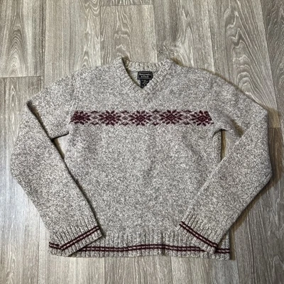 Suéter vintage para mujer Abercrombie & Fitch talla M 100 % lana Hong Kong Foto 1 de 4