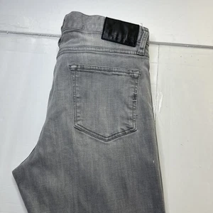 Express Mens Jeans Stretch Performance Slim Grey 33x32 #1998 - Picture 1 of 15