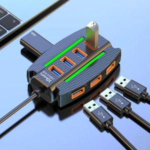 Extend 10 in 1 USB2.0 HUB USB Port Expander  PC Laptop U-disk Hard-disk - Afbeelding 1 van 16