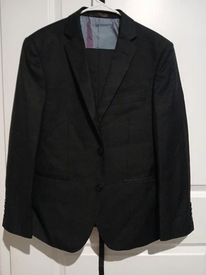 Vitali Suits For Mens Black,size S38/w32 - Image 1 of 4
