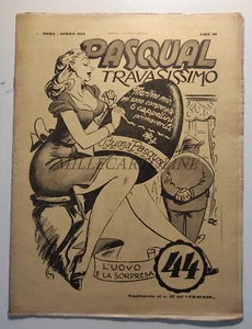PASQUAL TRAVASISSIMO N°44 Supplemento Travaso Aprile 1951 - Bild 1 von 4