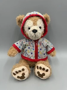Disney Parks Duffy Hidden Mickey Bear Plush In Hoodie Stuffed Animal 12" - Picture 1 of 9