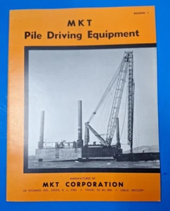 MKT Rammgeräte Prospekt Katalog 1964 NJ Original - Bild 1 von 13