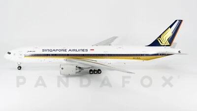 Singapore Airlines Boeing 777-200ER 9V-SVL JC Wings JC2SIA100 JC2100 1:200 RARE - Image 1 of 3