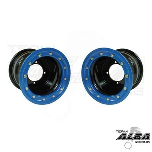 TRX 450r 400ex Rear Wheels Beadlock 10x8 3+5 4/110 Alba Racing BL - Picture 1 of 4