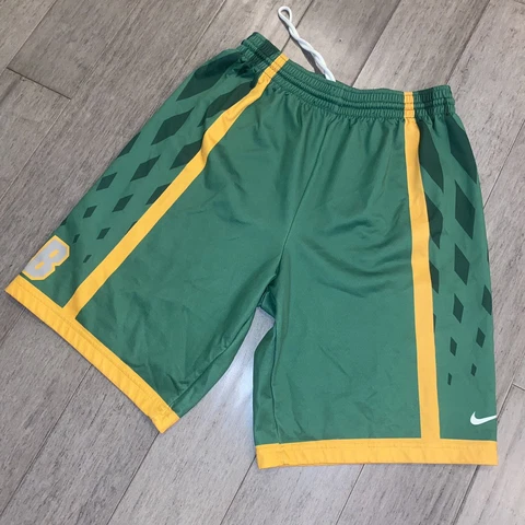 Baylor Bears Shorts Basketball Practice Issue Team Player jersey Nike '13 MEDIUM Cover