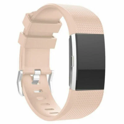 PARA Fitbit CHARGE 2 Repuesto Banda de Goma de Silicona Correa Pulsera AU Foto 1 de 4